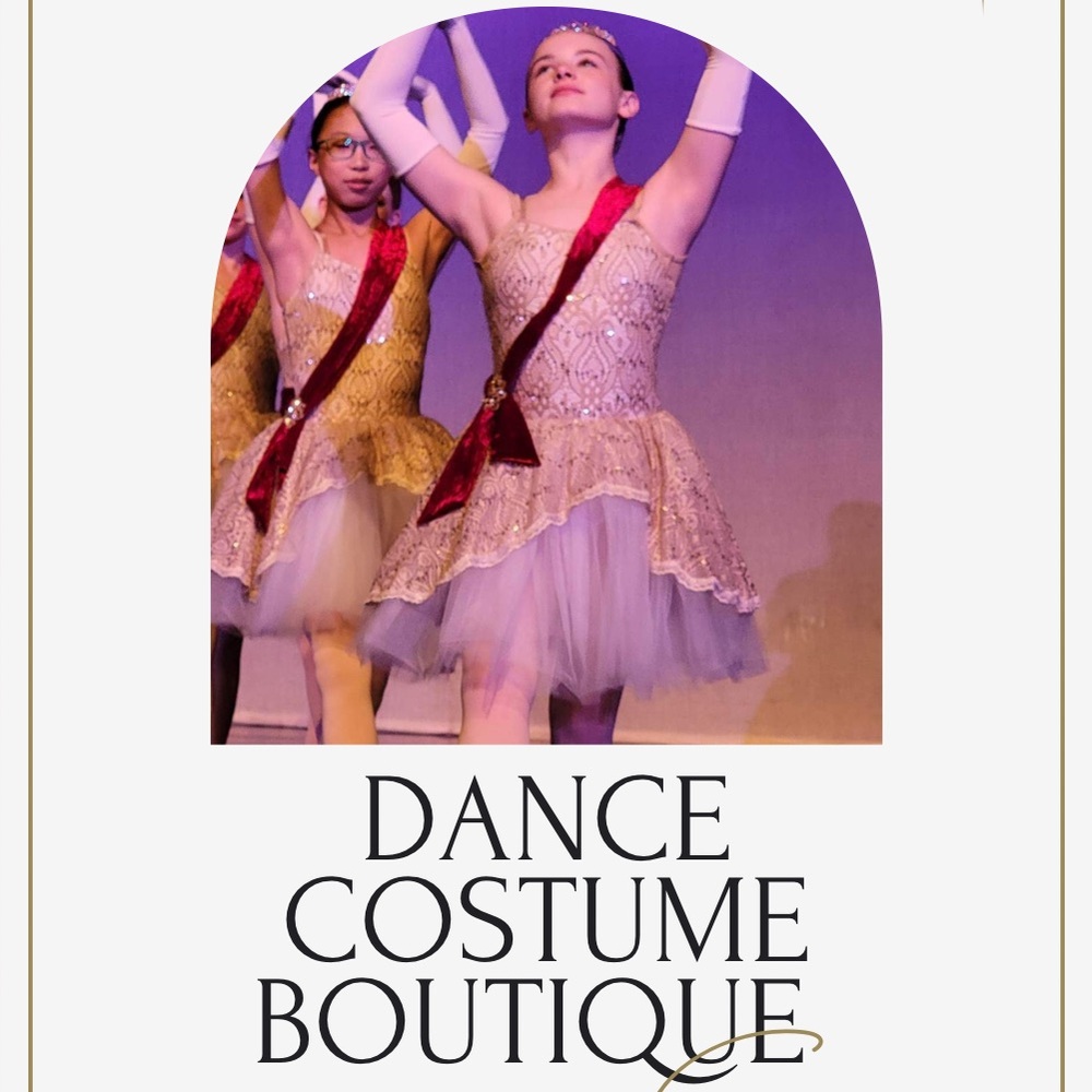 Elegant Gold and Red Kids Costume